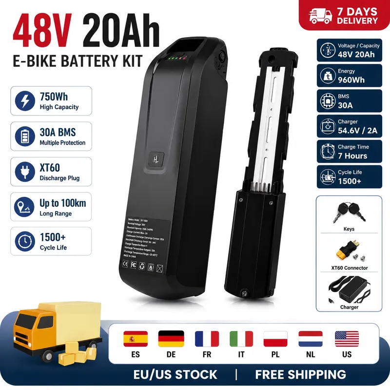 Ebike Battery 48V 20Ah Hailong - Hailong E-Bike Battery 36V 48V 10/20Ah