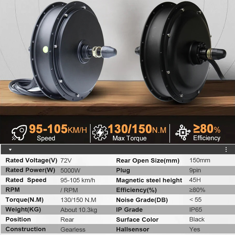New MTX39 72V 5000W EBike Conv - Ebike Conversion Kit 72V 3000W recension och pris