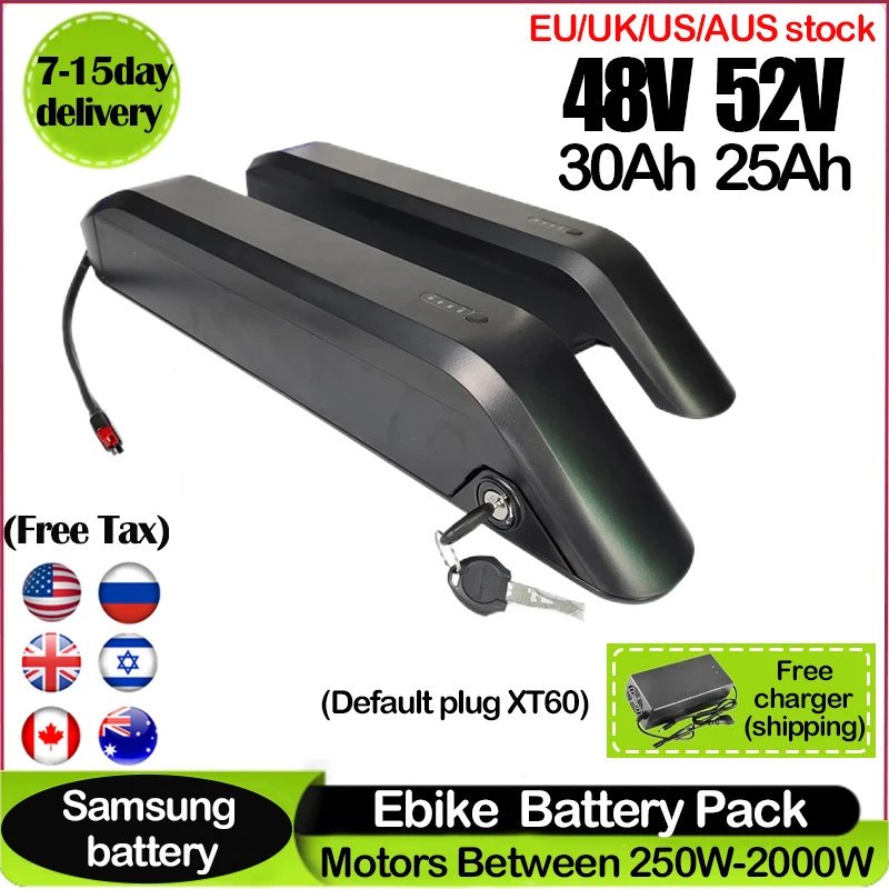 Original 18650 EBike Battery 4 - Ebike Battery 48V 20Ah Hailong recension och pris