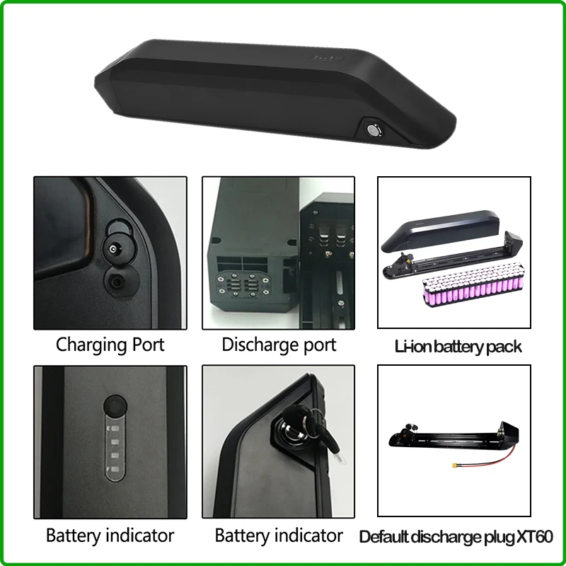 Original 18650 EBike Battery 4 - Ebike Battery 48V 20Ah Hailong recension och pris